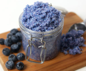 blueberry sugar scrub