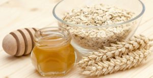 honey oatmeal face scrub