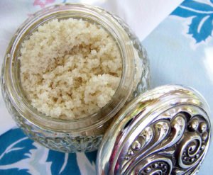 lemon sugar facial scrub