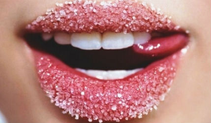 sugar scrub for lips